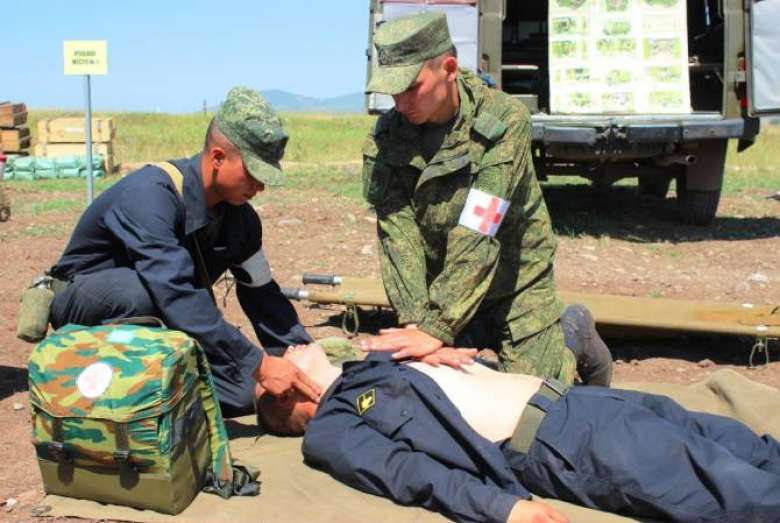 Медицинская помощь в боевых условиях